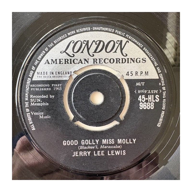 Jerry Lee Lewis - Good Golly Miss Molly 45-HLS 9688