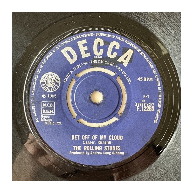 Rolling Stones - Get off of my cloud F.12263