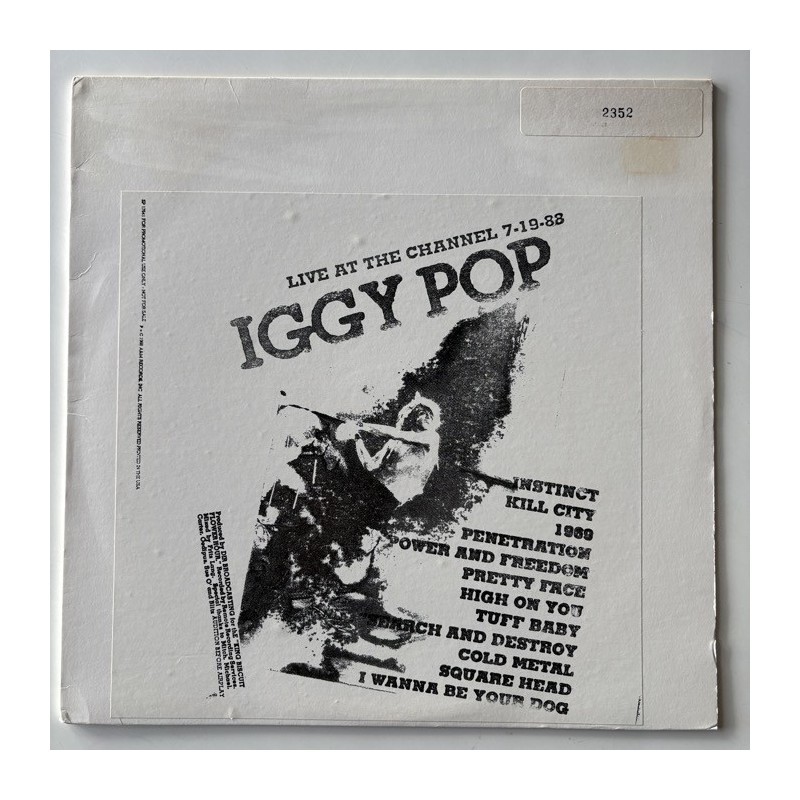 Iggy Pop - Live at the Channel 7-19-88 SP 17641