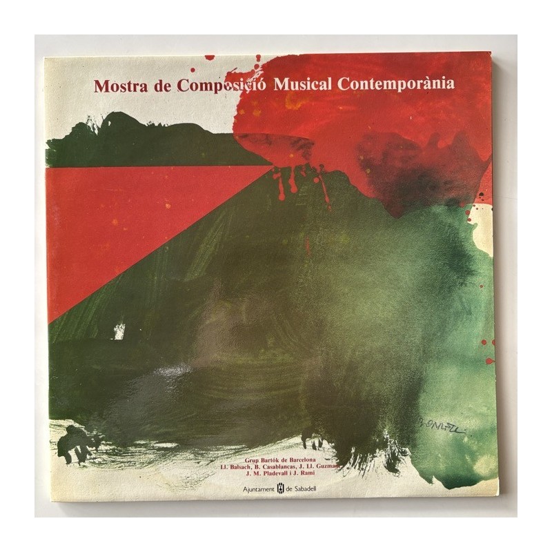 Various Artists - Mostra de Composició Musical Contemporania L-1261/2