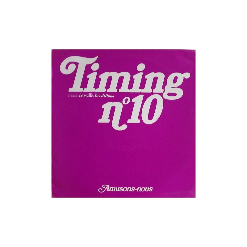 D.J. White / A. Feanch - Amusons-nous TIM 10