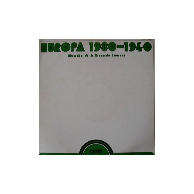 A. R. Luciani - Europa 1930-1940 DNB 0115